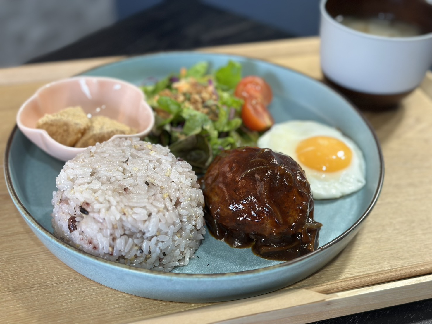 ハンバーグプレート